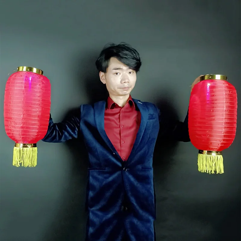 Lantern Paper Solar - J.C Magic Tricks による伝統的な中国のランタンの制作 光るランタンの出現 マジシャンフェスティバル