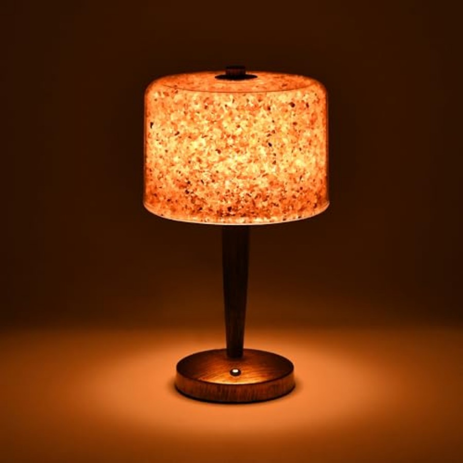 タッチ調光機能付き塩ランプ USBヒマラヤ塩ランプ 天然石ラ - Himalayan Salt Lamp のレビューと価格