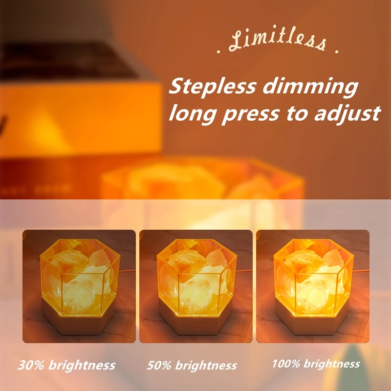 D2 LED 天然ヒマラヤクリスタルソルトランプ岩塩ナイトラ - Himalayan Salt Lamp のレビューと価格