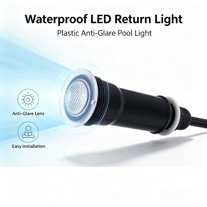 プール用防水LEDライト、プラスチック製水中照明、プールの装 - Decor Lighting Returns のレビューと価格