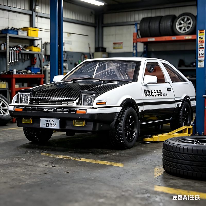 1:30スケール トヨタ AE86 合金製カーモデル装飾、ド - Decor Lighting Returns のレビューと価格