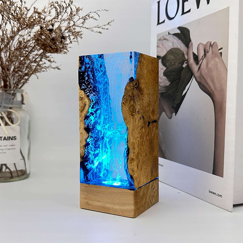 水中洞窟テーマ生物樹脂テーブルライトクリエイティブアート装飾 - Lighting Christmas Decor のレビューと価格