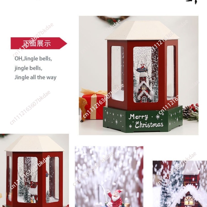 新しいクリスマスデコレーション、庭の装飾品、雪のモチーフのラ - Lighting Christmas Decor のレビューと価格