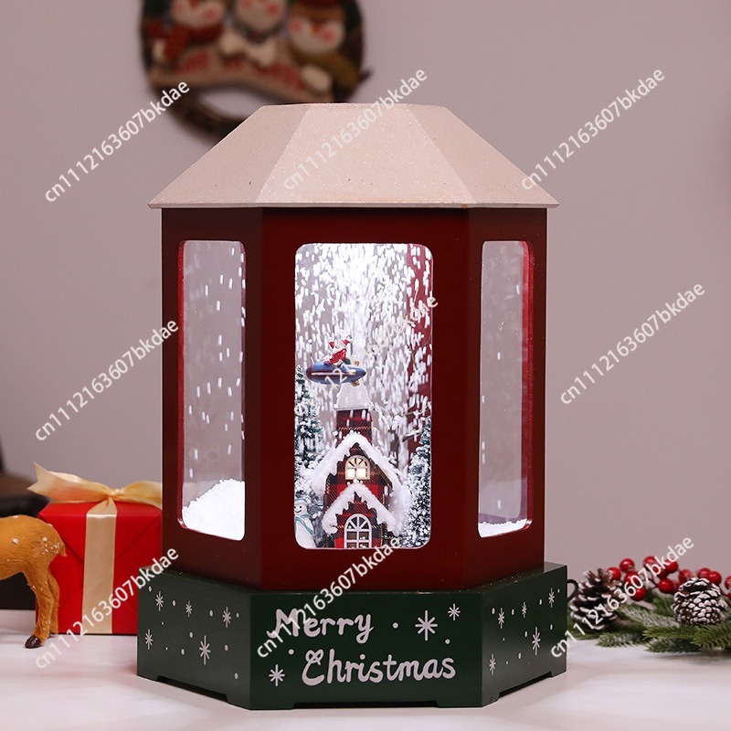 新しいクリスマスデコレーション、庭の装飾品、雪のモチーフのラ - Lighting Christmas Decor のレビューと価格
