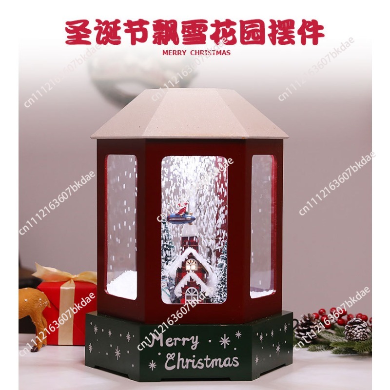 新しいクリスマスデコレーション、庭の装飾品、雪のモチーフのラ - Lighting Christmas Decor のレビューと価格