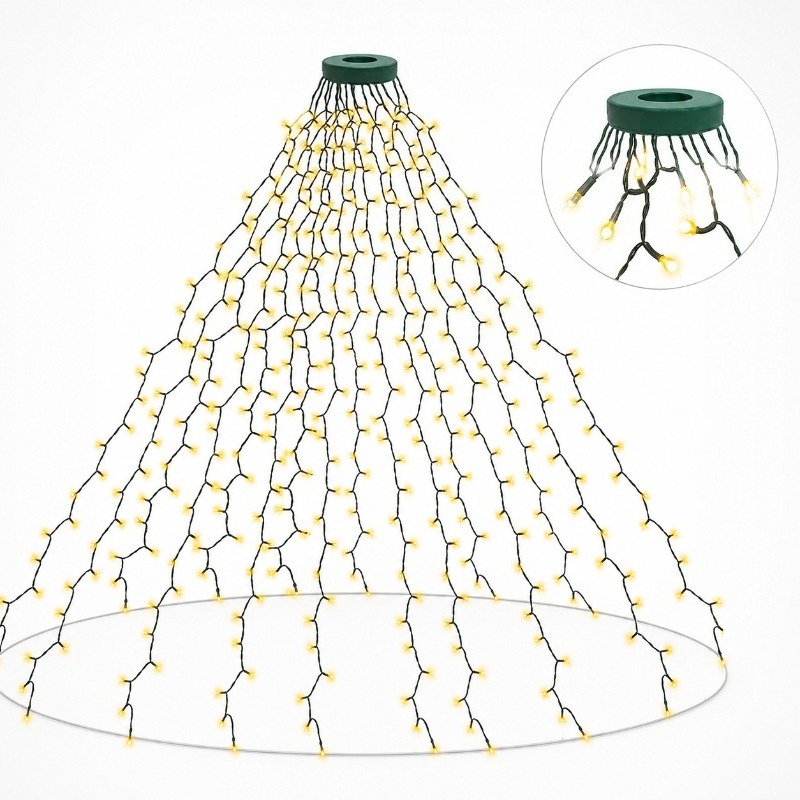 防水USB LEDストリングライト、クリスマスツリー、結婚式 - Lighting Christmas Decor のレビューと価格