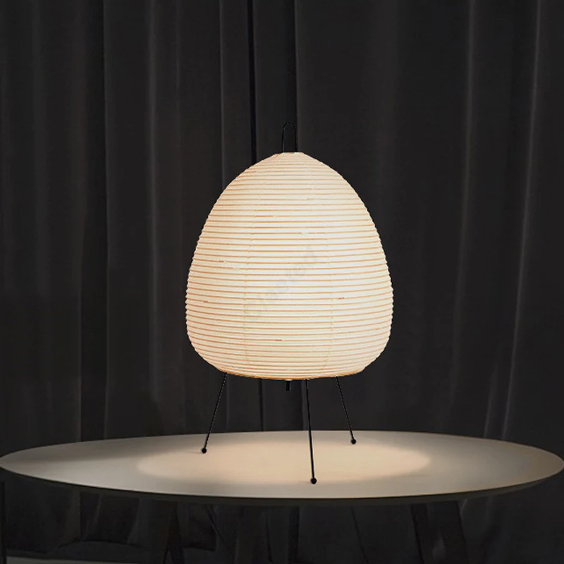 和風デザイン紙テーブルランプ三脚ライスペーパーテーブルランプ - Lantern Paper Solar のレビューと価格
