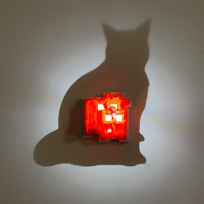 ドロップシッピング 3Dライトシャドウナイトライト アンビエ - Led Lighting Decor のレビューと価格