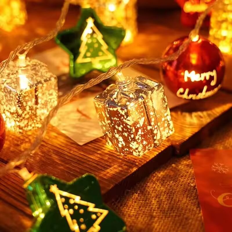 クリスマス装飾用ストリングライト 1.5M 10LED ウォ - Lighting Christmas Decor のレビューと価格