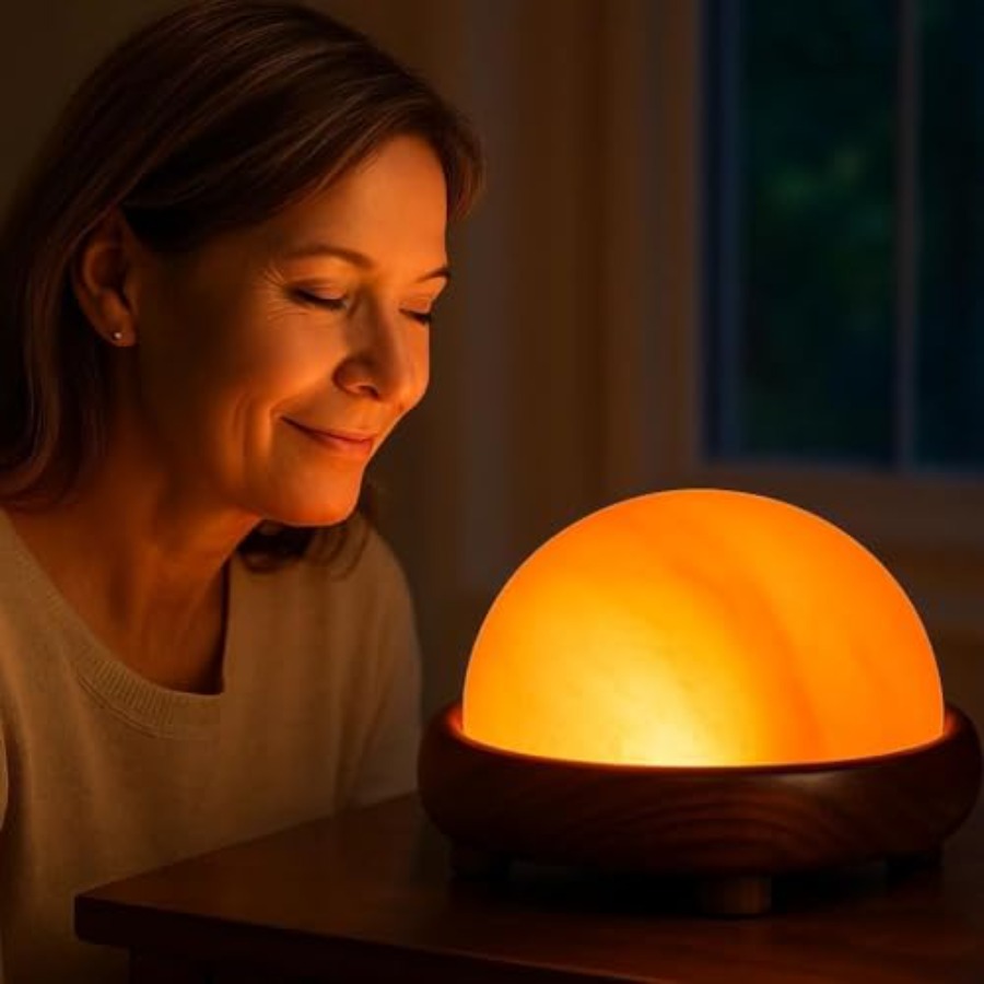 ヒマラヤピンクソルトフットデトックスドームランプ 重量13ポ - Himalayan Salt Lamp のレビューと価格