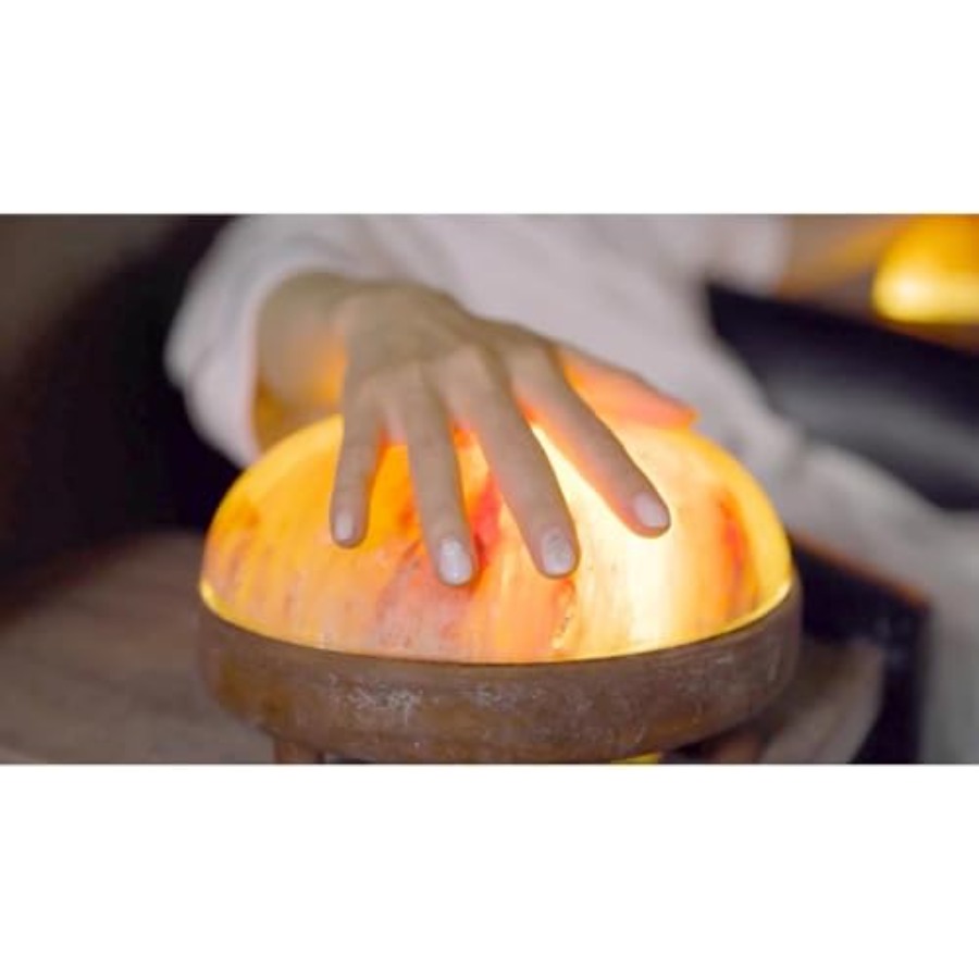 ヒマラヤピンクソルトフットデトックスドームランプ 重量13ポ - Himalayan Salt Lamp のレビューと価格
