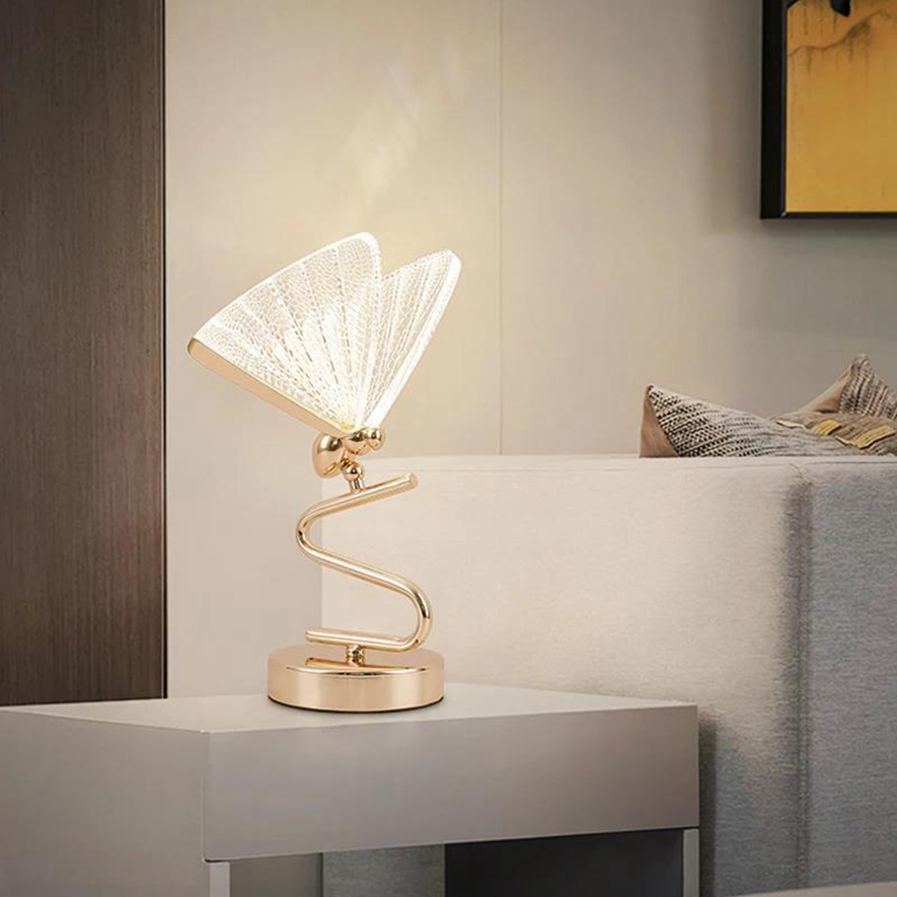 【新商品】蝶の装飾が施された6W LEDデスクランプ。リビン - Decor Lighting Lamps のレビューと価格